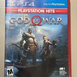 GREAT DEAL! Barely used GOD OF WAR for PS4 - Playstation game disc!